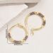 New fashionable women's inlaid pink diamonds, niche high-end design, with temperament and earrings_ipsvogv.com
