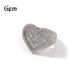 Men And Women's Jewelry Street Fashion High End Ring Personality Hip Hop New T Square Love Zircon Ring_ipsvogv.com