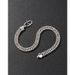 Cuban Bracelet Pure Silver Ins Style Personality Hip-Hop Trendy Men's Thick Horsewhip Chain Bold Hand Jewelry Gift For_ipsvogv.com