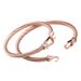 Jewelry & Accessories Horseshoe Buckle Titanium Steel Bracelet Cable Twisted Wire Bracelet Fashion Jewelry Boutique Women's Jewelry_ipsvogv.com
