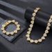 New 15mm Heart Cuban Chain Personality Creative Fashion Alloy Rhinestone Hip Hop Jewelry Special_ipsvogv.com