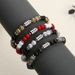 New Stainless Steel OT Buckle Tiger Eye Obsidian Men's Fashion Personality Hip Hop Beaded Accessories Bracelet_ipsvogv.com