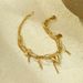 INS New Fashionable And Versatile Multi-layer Women's Stainless Steel Plated Real Gold Geometric Star Bracelet_ipsvogv.com