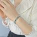 Light Luxury, Fashionable, Minimalist Design, Niche Diamond Arrangement, Emerald Green Chain Bracelet, Women's Trendy_ipsvogv.com