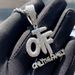 New Hip Hop Letter Pendant OTF Set With Zircon Gold Silver Popular Men's And Women's Jewelry_ipsvogv.com