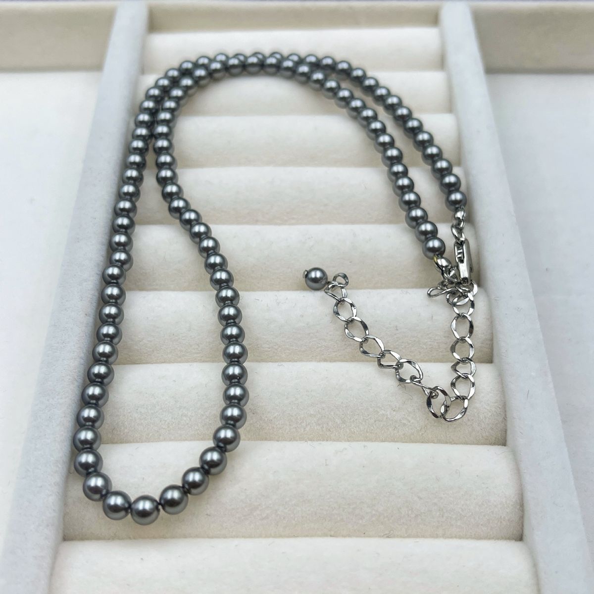 Qingdao Jewelry Blogger Fever's Gloss Shijia Pearl Necklace, Simple Versatile, Fashionable And High End Collar Chain_ipsvogv.com