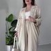 Women's Clothing Commuter Long Sleeve Two piece Suit Three dimensional Butterfly Decoration Thin Breathable_ipsvogv.com