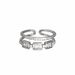 2024 New Exquisite Niche Design Double-layer Super Sparkling Zircon Ring, Cool Wind Internet Celebrity, Same Fashionable_ipsvogv.com