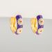 Women's Jewelry Copper Enamel Retro Hoop Earrings Micro Inlaid Color Earrings Fashionable And Versatile Oil Drop Earrings_ipsvogv.com