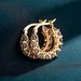 Fashionable and high end earrings for women, French style, fully inlaid with zircon lace, UU shaped earrings, versatile earrings, best selling_ipsvogv.com