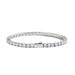 Men And Women's Jewelry Smooth Spring Buckle Tennis Hand Style 3mm 4mm 5mm Copper Inlaid Zircon Single Row Bracelet Hip Hop Simple Bracelet_ipsvogv.com
