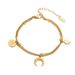 Simple Style Star Moon Titanium Steel Bracelets In Bulk_ipsvogv.com