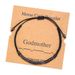 Hot Selling Morse Code Bracelet Creative Black Iron Stone String Wood Beads Hand Woven Card Couple Bracelet_ipsvogv.com