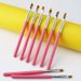 Arte Clavo 8PCS/Set Nail Art Brush Painting Flower Nail Tool Maincure Half Moon Shape Nail French Brushe Smile Petal Drawing Pen_ipsvogv.com