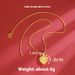 Sand Gold Laser Heart Necklace Tassel Earrings Ring Combination Temperament Light Luxury Yiwu Accessories Jewelry Set_ipsvogv.com