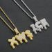 Pendants & Charms Hip Hop New Water Drop English Letter Pendant Electroplated Real Gold Full Zircon Personality Letter Versatile Necklace_ipsvogv.com