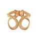 Minimalist exaggerated style women's wristband with personalized spring folding and winding design, niche bracelet_ipsvogv.com