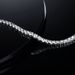 Brass Casual Classic Style Round Plating Inlay Zircon Tennis Bracelet_ipsvogv.com