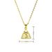 Moon Eye Pendant Necklace - Tribal Pattern With Zircon Inlay, Elegant Jewelry Accessory For Women & Men_ipsvogv.com