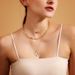 Temperament Pendant Multi Layer Necklace For Women Simple Clavicle Chain Temperament Necklace Sweater Clothing Assembly Accessories_ipsvogv.com