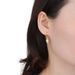 Unisex Fashion Simple Earrings Inlaid With Diamonds And Zircon CZ Angel Wings Earrings Net Celebrity Temperament Design Earrings For Women_ipsvogv.com