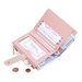 Women's Short Wallet Korean Version Stone Pattern Multi Slot Coin Purse Fashionable Buckle Zipper Wallet_ipsvogv.com