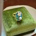 Enamel Colored Fashionable Artificial Pearl Flower Ring, Female Niche Design, Light Luxury, High-end Feeling, Open Mouth_ipsvogv.com