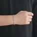 Unisex Hip Hop 3MM Tennis Chain Private Custom 26 English Letter Bracelet Personality DIY Trendy Hip Hop Bracelet_ipsvogv.com
