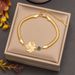 Hot Selling Titanium Steel Snake Bone Chain, Love Blue Eye Bracelet Series, Gold Non Fading Jewelry For Women_ipsvogv.com