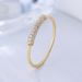 Women's Jewelry Sterling Silver Micro Inlaid Zircon Ring Simple Fashion All Match Index Finger Ring Tail Ring Ring Jewelry_ipsvogv.com
