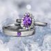Sanjie Ins Creative Fashion Couple Pair Electroplating Gun Black Set For Men And Women Wedding Ring_ipsvogv.com