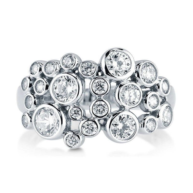 Cao Shi Irregular All Sky Star Female Royal Fashion Luxury Zircon Circular Ring_ipsvogv.com