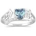 Heart Shaped Australian Treasure Mom's Ring Mother's Day Birthday Gift Jewelry_ipsvogv.com