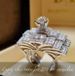 Sanjie's New Full Diamond Heart Eight Arrow Zircon Set Creative Banquet Engagement Ring_ipsvogv.com