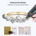 Same temperament, niche, high-end, full of sky stars. Mosang versatile, and pure silver rings are arranged for women_ipsvogv.com