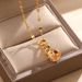 Live Streaming Titanium Steel Necklace, Female Hollow Gourd, Fashionable, Personalized, High-end Pendant, Collarbone_ipsvogv.com
