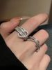 Love And Crossed Zircon Female Instagram, Niche Design, Index Finger Ring, Light Luxury, Exquisite Opening Ring_ipsvogv.com