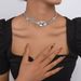N10457 Light Luxury Claw Chain Personalized Neck Bundle Multi layer Full Diamond Necklace Banquet Party Necklaces_ipsvogv.com