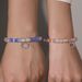 Friendship Spider Love Magnetic Attraction Cat Bracelet Beaded Elastic Adjustable Couple Holiday Bracelet_ipsvogv.com