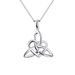 Fashionable Instagram Style Pendant Female Niche Design, S Silver Hollowed Out Triangular Necklace, Versatile Accessory_ipsvogv.com