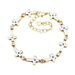 Cross Demon Eye Adjustable Zircon Hip Hop Bracelet For Men And Women_ipsvogv.com