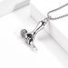 Men's Jewelry Punk Retro Microphone Pendant National Trend Jewelry Stainless Steel Hand Held Microphone Neck Necklace_ipsvogv.com