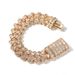 T-shaped Zircon Punk Hip Hop Bracelet Fashion Light Luxury Men's Accessories_ipsvogv.com