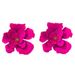 Exaggerated Large Rose Petal Metal Flower Earrings for Women Trendy Charms Wedding Big Drop Earrings Fashion Jewelry Female_ipsvogv.com