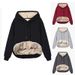 Women's Clothing warm pocket hooded sports sweatshirt jacket_ipsvogv.com