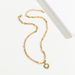 Women's Jewelry Stainless Steel Heart Sweater Chain Jewelry Personality Versatile K Gold Plated_ipsvogv.com