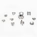 New Exaggerate Frog Spider Snake Personalized Animal 10 Piece Set Ring_ipsvogv.com