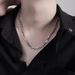 Titanium Steel Star Diamond Necklace For Men And Women, Trendy Brand, No Fading, Cold Trend, Hip Hop Chain Accessories, Sweater Chain_ipsvogv.com