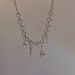 Moonlight Zircon Necklace Women's Summer Ins Hip-hop Cool Style Accessories Light Luxury High-end Collarbone Chain 2022_ipsvogv.com