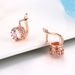 Women’s Jewelry Set Fashion fashion crown pendant necklace earring set popular zircon plated genuine_ipsvogv.com